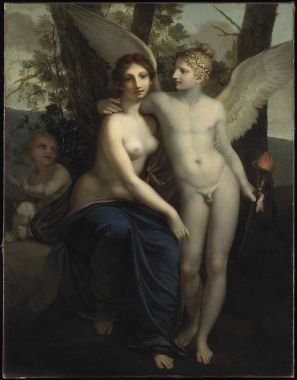 The Union Of Love And Friendship by Pierre-Paul Prud'hon